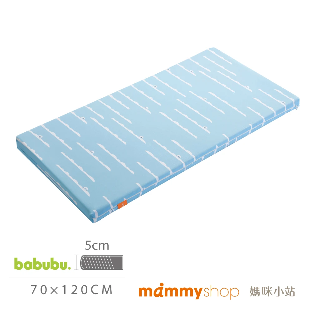 接觸型涼感布套 (適用VE嬰兒護脊床墊 5cm 特規 / 70x120cm / 不含床墊) 【海豹】