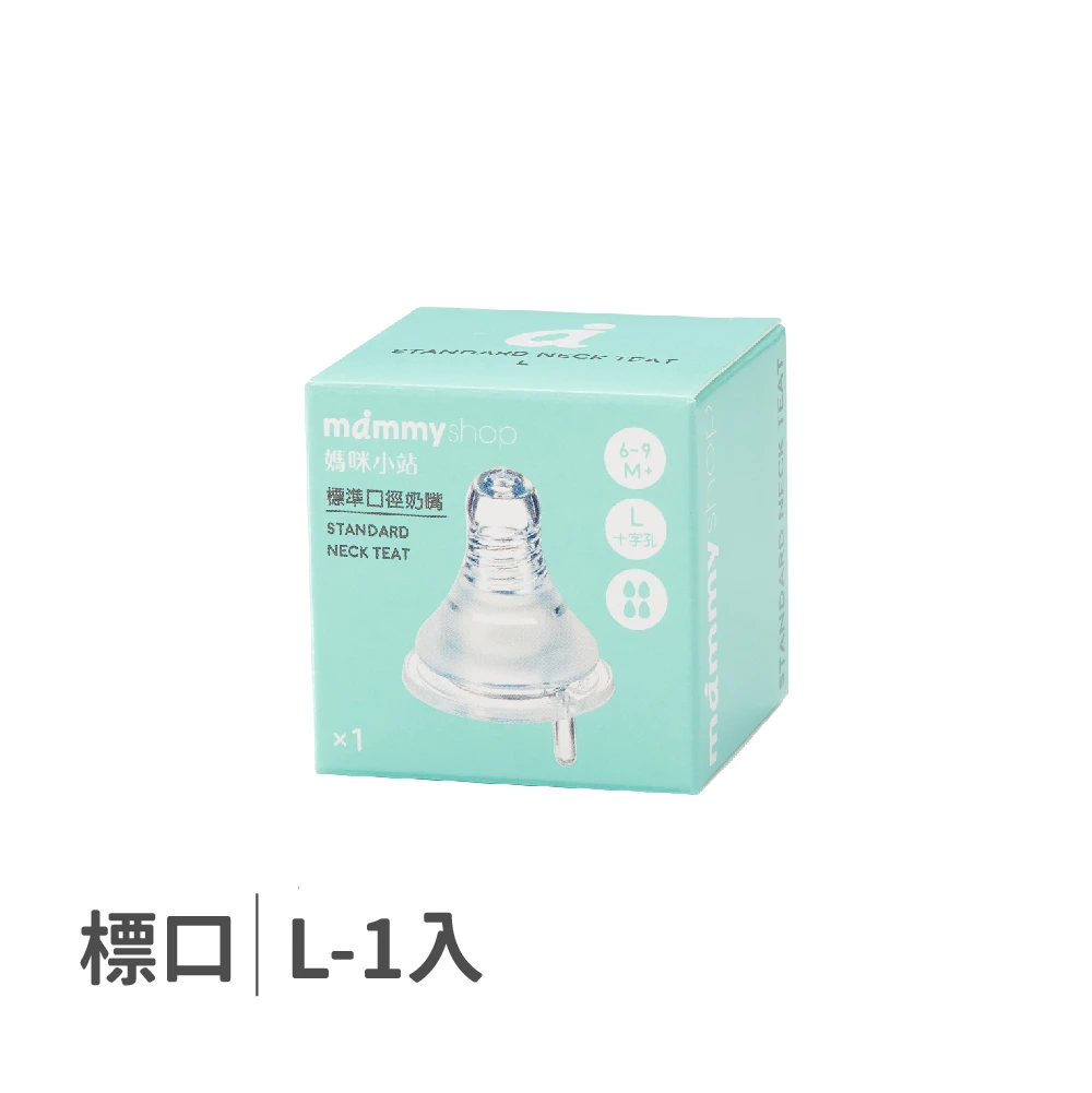 母感體驗2.5 奶嘴 1入裝 (標準口徑 / L / 十字孔)