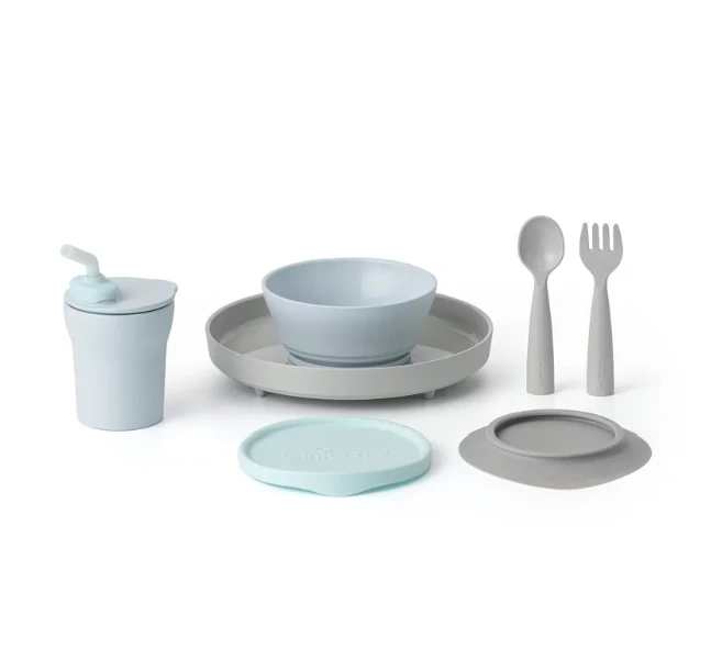 Miniware 天然聚乳酸兒童學習餐具 小食客六入組  (多色可選)