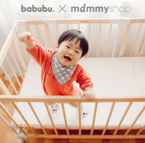 【日本Babubu】七合一多功能成長型嬰兒床 70x120cm (含床墊)