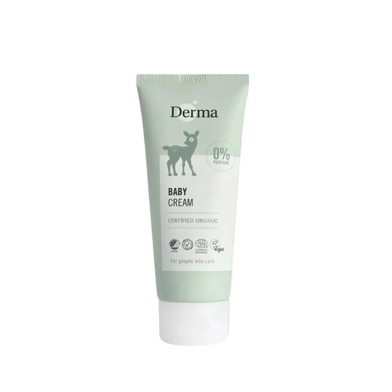 【Derma丹麥德瑪】寶寶有機滋潤護膚霜100ml
