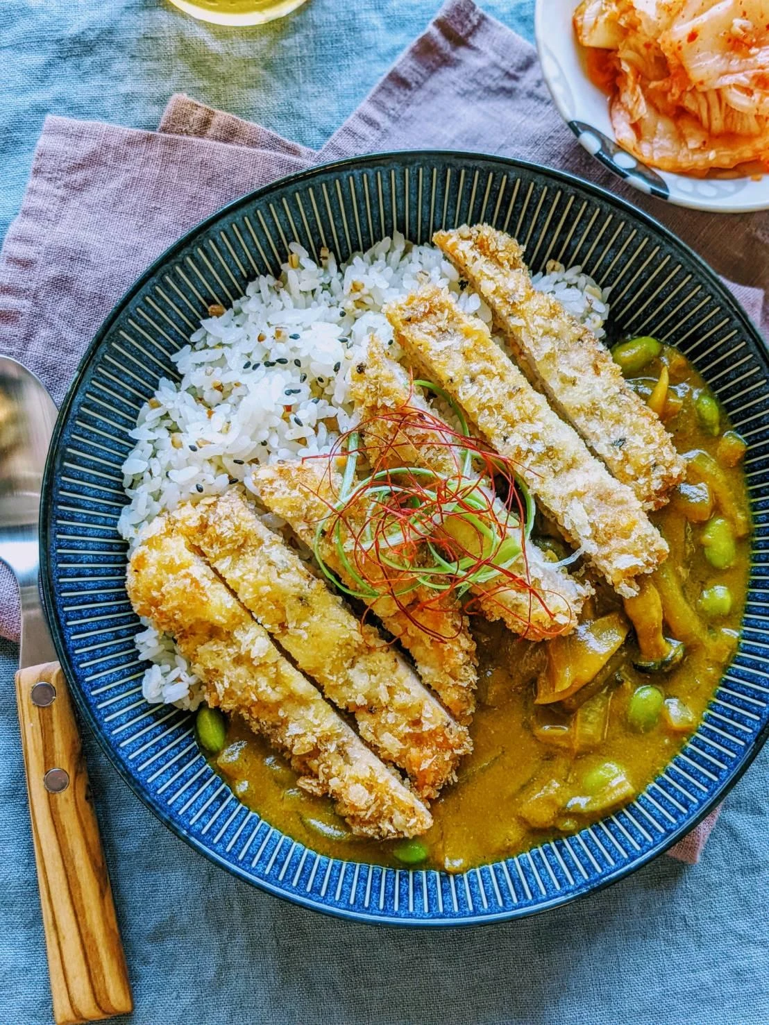 異國料理—炸豬排咖哩飯