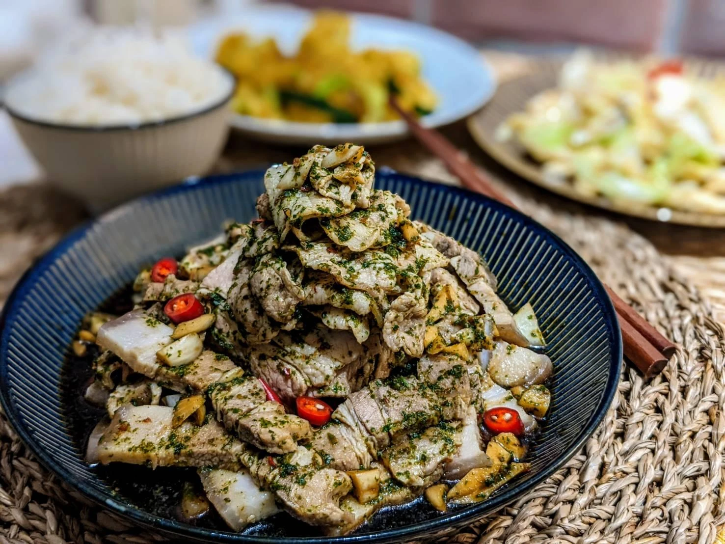 春節開運菜—蒜泥白肉