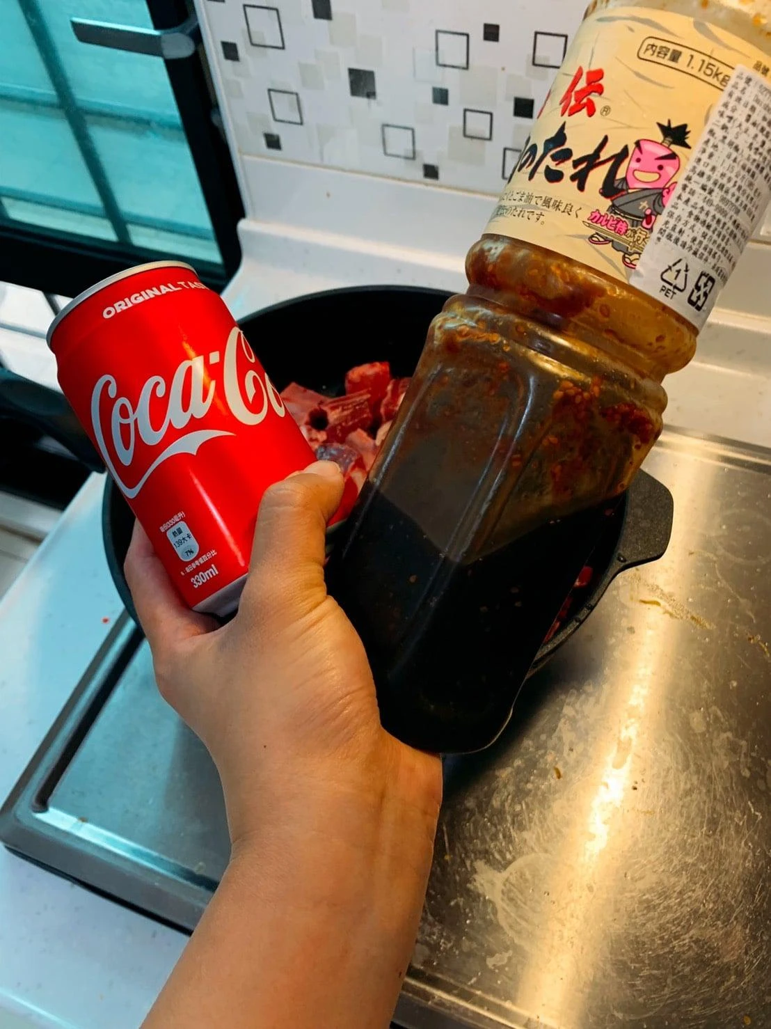 白飯小偷~醬燒可樂排骨 食譜分享