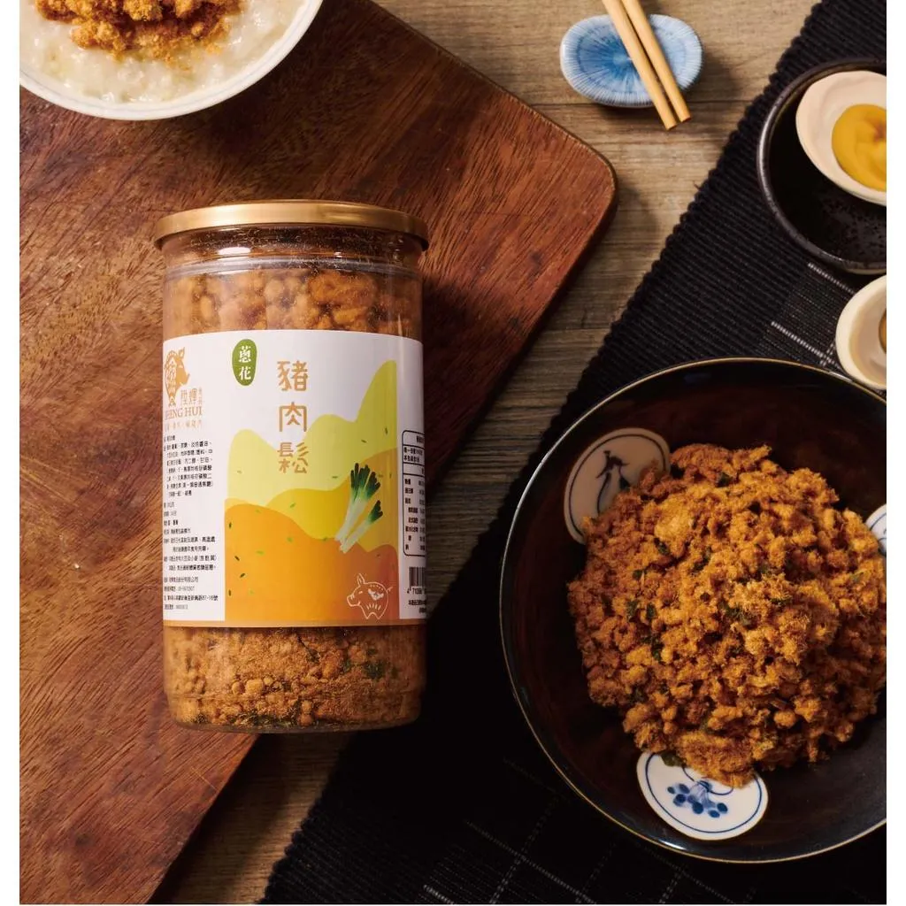 蔥花豬肉鬆200g｜蔥香升級 拌飯良伴