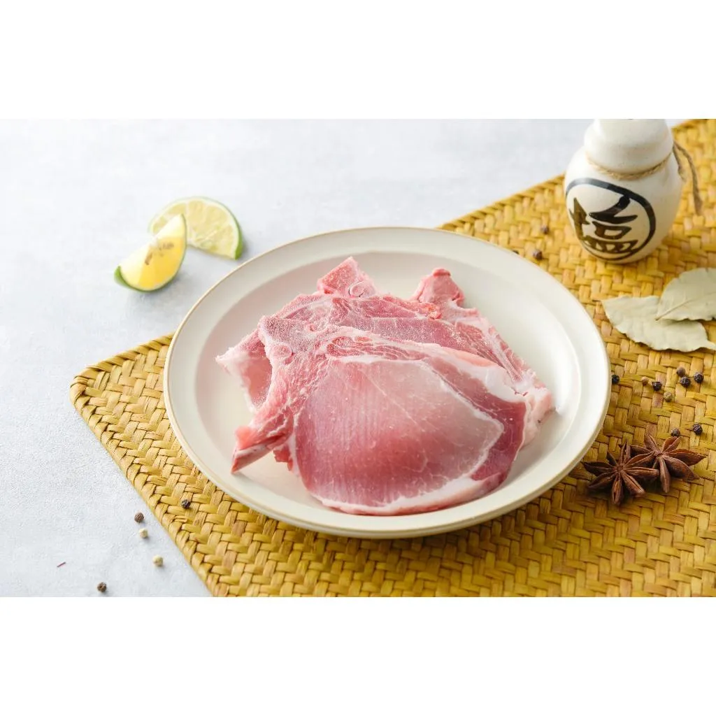 帶骨里肌排3片｜厚切豬排 煎烤燉煮皆宜
