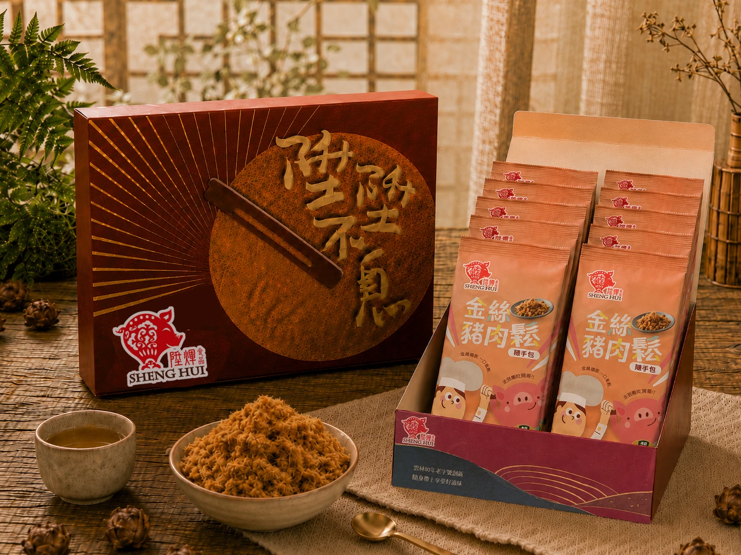 金絲豬肉鬆隨手包｜12g小包裝 拌飯零食方便攜帶