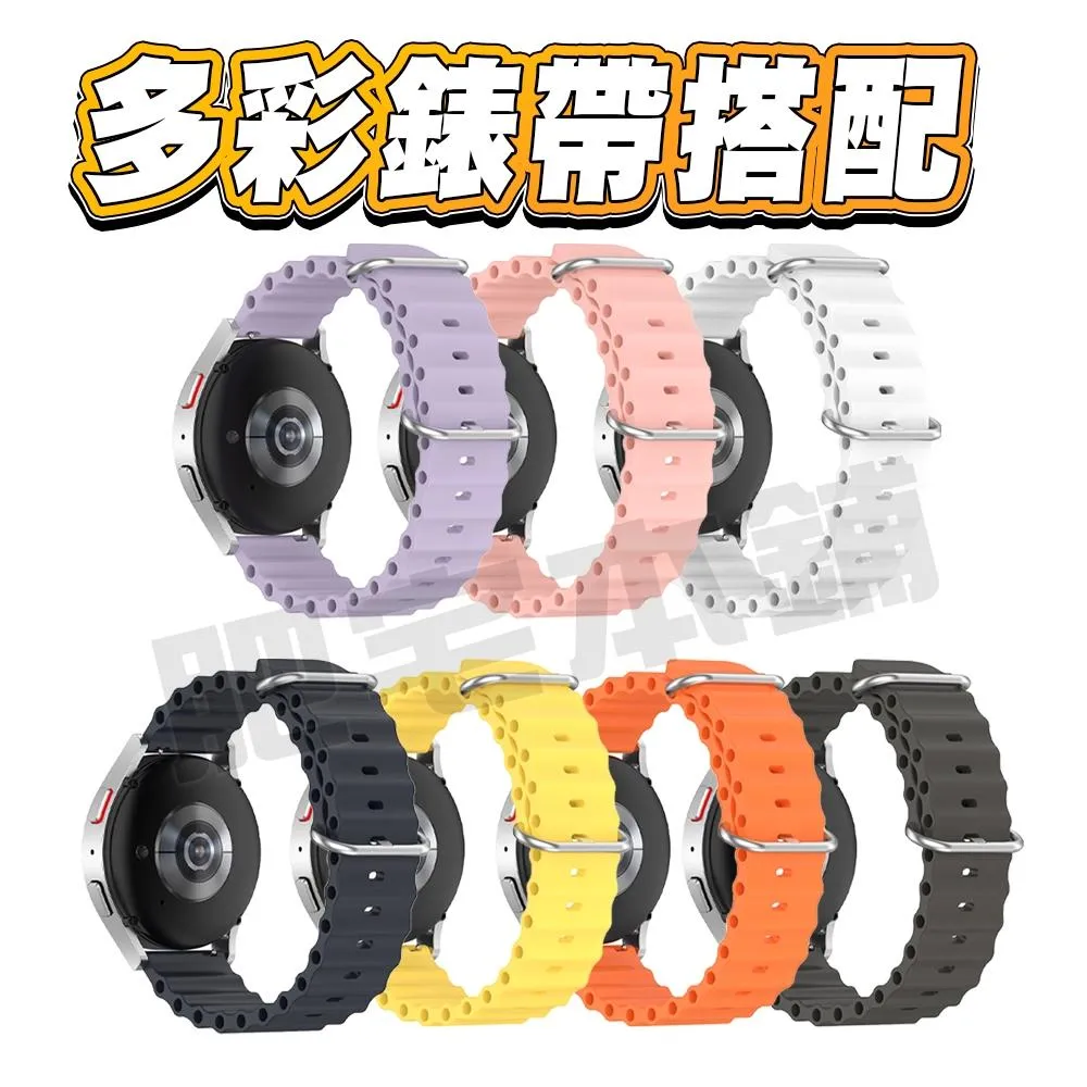 GOOGLE PIXEL WATCH 5 4 3 45MM 41MM 2 1 海洋錶帶 手錶 手表 平口 海洋 錶帶 表帶