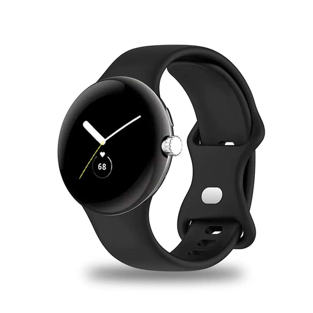 GOOGLE PIXEL WATCH 5 4 3 2 45MM 41MM 矽膠 手錶 手表 錶帶 表帶 多彩