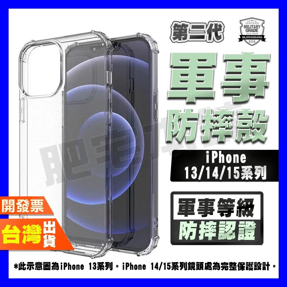 IPHONE 17 16 16E 15 14 Air PLUS PRO PROMAX 軍事防摔殼 手機殼 保護殼 防摔殼