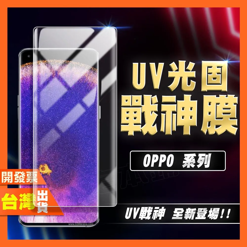 OPPO RENO 14 13 13F 12 11 10 9 8T PRO PRO+ UV 光固膜 戰神膜 保護貼
