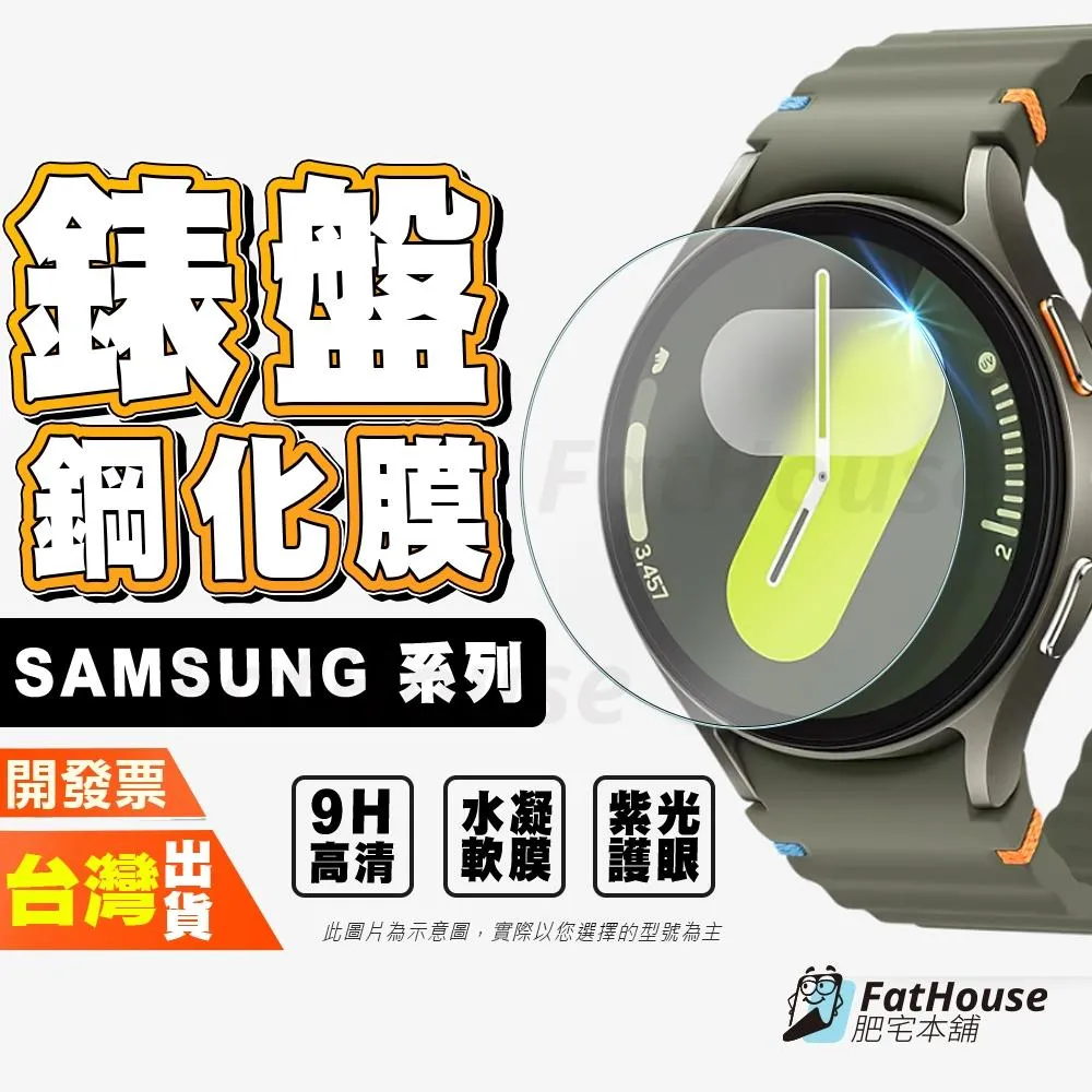 三星 WATCH 8 7 6 Classic 5 4 Ultra FE 高清 紫光 水凝膜 手錶 手表 鋼化膜 保護貼