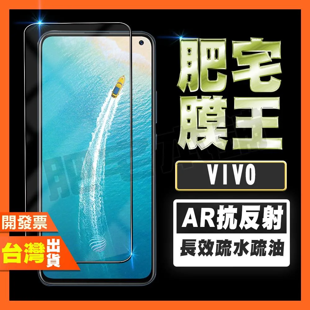 VIVO X300 PRO T1 S5 IQOO 10 9 指紋辨識 AR抗反射 鋼化膜 保護貼 肥宅膜王