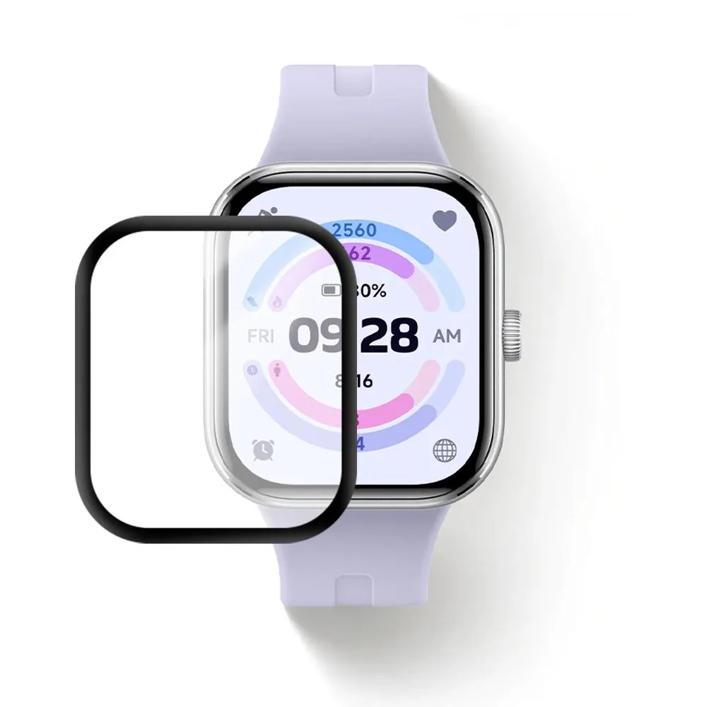 紅米 Redmi Watch 5 Lite Active 4 滿版3D曲面保護貼 手錶保護貼 保護貼 抗衝擊膜