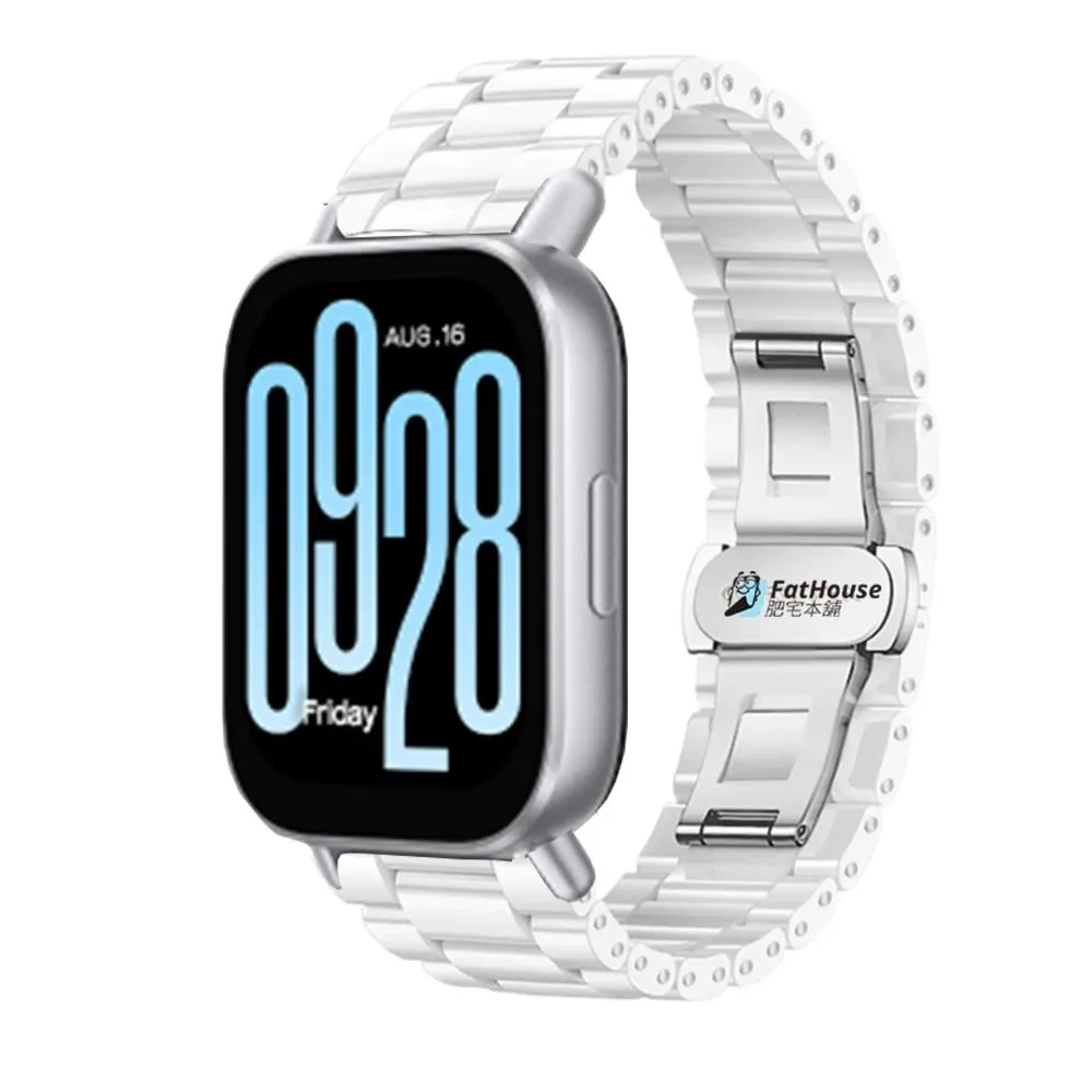 紅米 Redmi Watch 5 Active 5 Lite  陶瓷錶帶 平口錶帶 手錶錶帶 抗刮耐磨超透亮