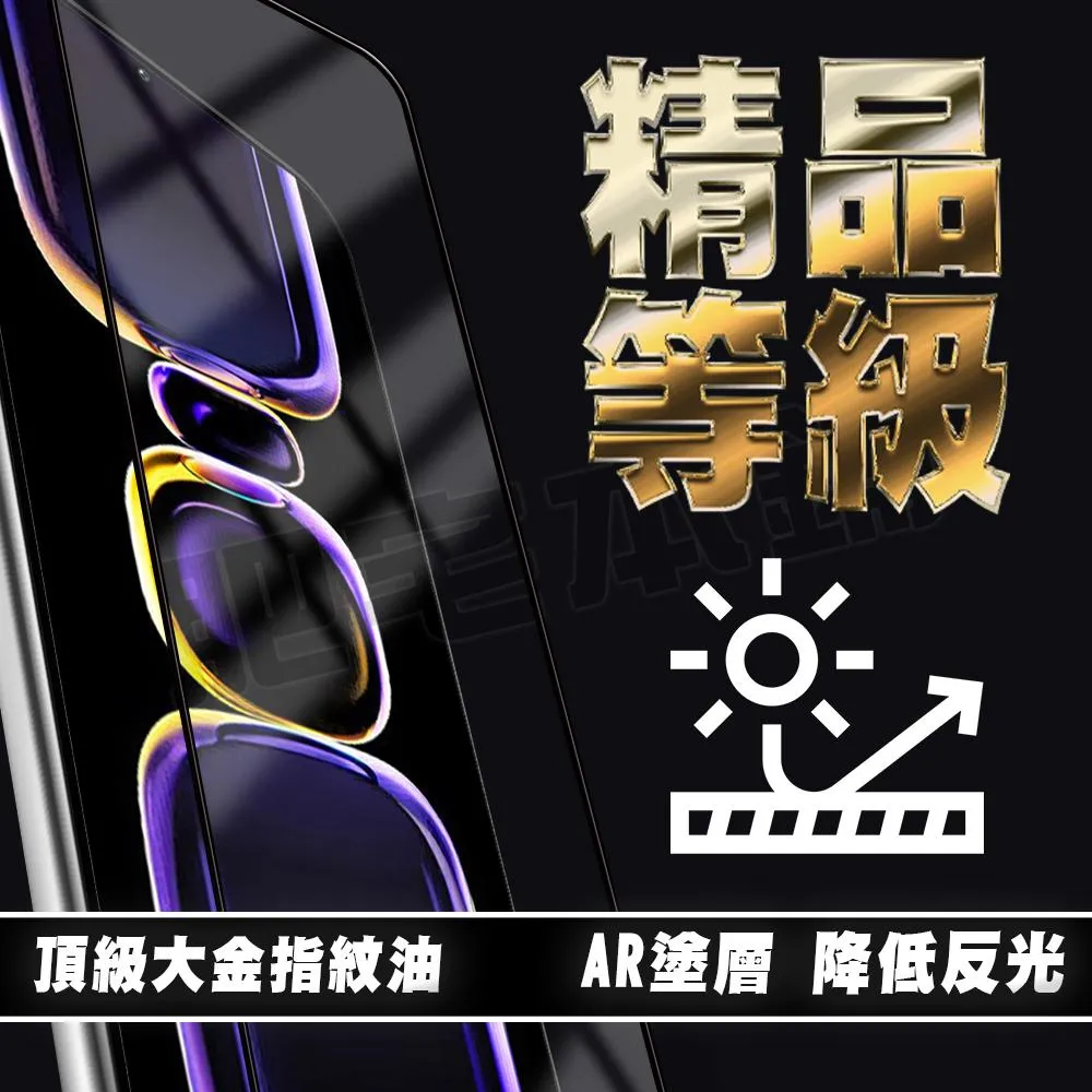 紅米 NOTE 9 PRO 5G 指紋辨識 AR抗反射 鋼化膜 保護貼 肥宅膜王