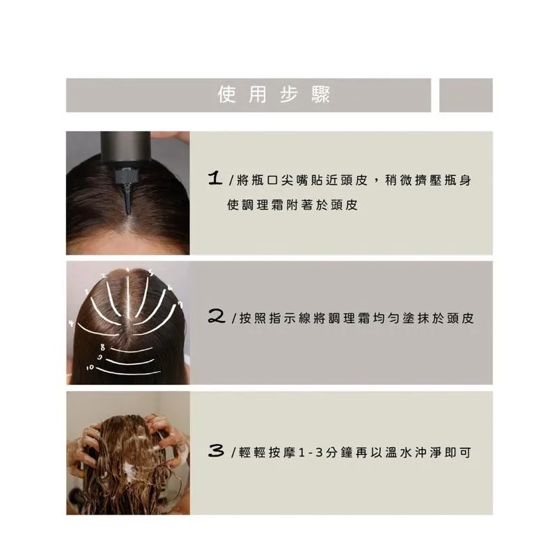 草本頭皮調理霜（需沖洗）｜容量：200ML