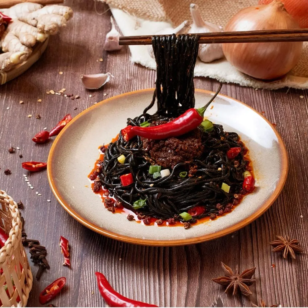 【自在食刻】三顧茅廬麻辣蒟蒻乾拌麵｜口感Q彈｜低熱量｜美味方便｜235g