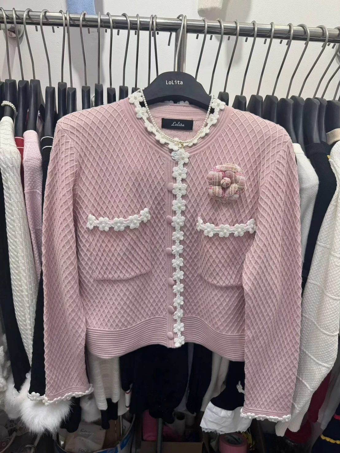 【Coco家】小花氣質外套