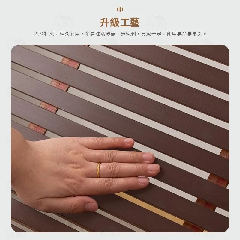 折疊躺椅 午休椅 沙灘椅｜陽台／露營／辦公室午睡｜楠竹材質 透氣涼爽 可調角度@HAP