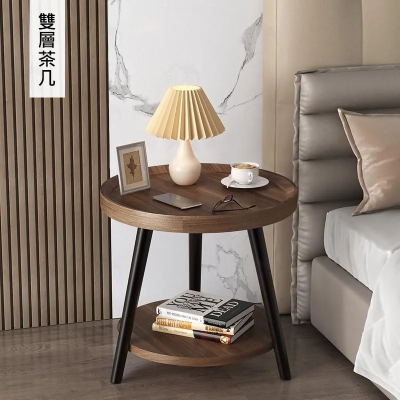 雙層茶几 小方桌 邊几|客廳角落/沙發旁|簡約雙層設計 置物方便@HAP