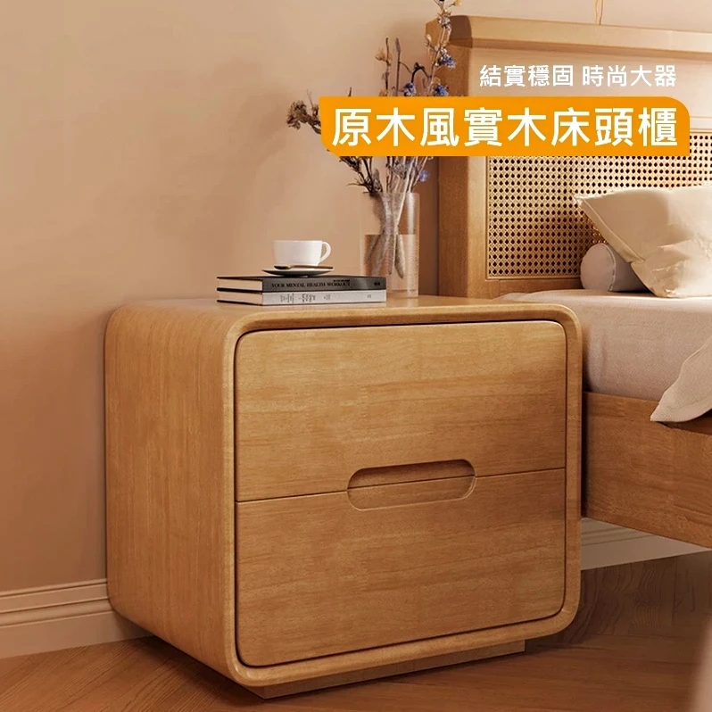 【凱文哥】歐式床頭櫃 邊櫃 抽屜櫃｜臥室／公主風｜歐式雕花 雙抽收納@HAP