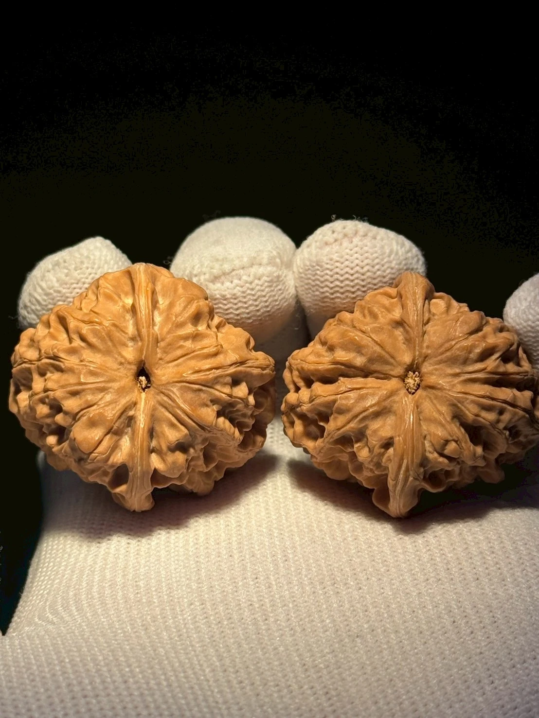 蛤蟆头（三角蛙4） 文玩クルミ胡桃 珍 おもちゃくるみ 胡桃遊び テモミクルミ 文玩胡桃