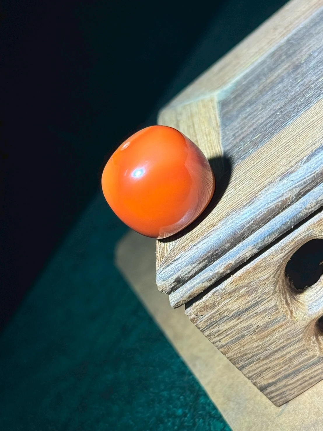 尺寸19*18｜瓦西南紅老型珠(10.7克)
