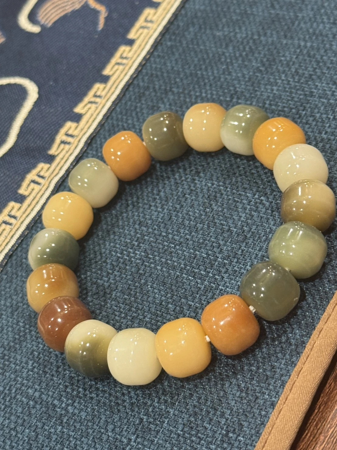 尺寸13mm｜菩提根多寶單圈｜手圍18