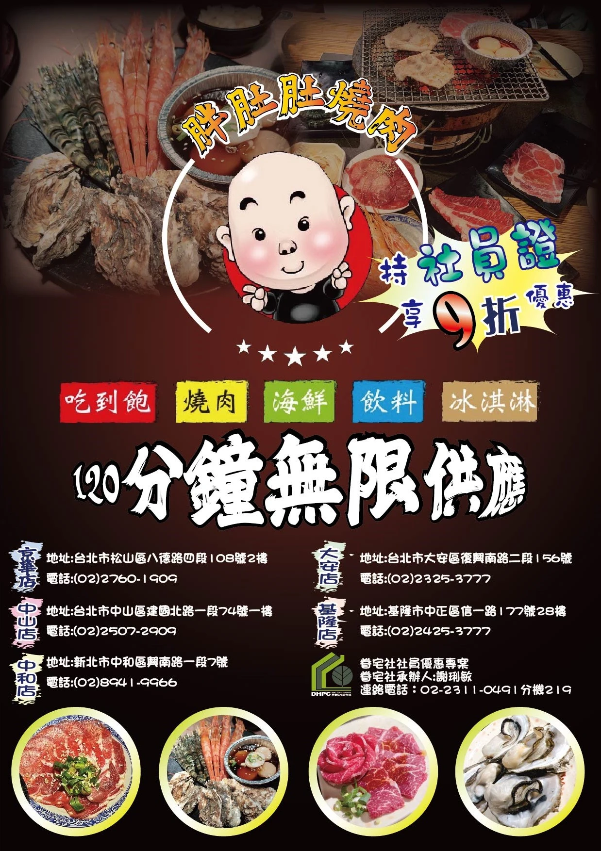 「胖肚肚燒肉」社員優惠