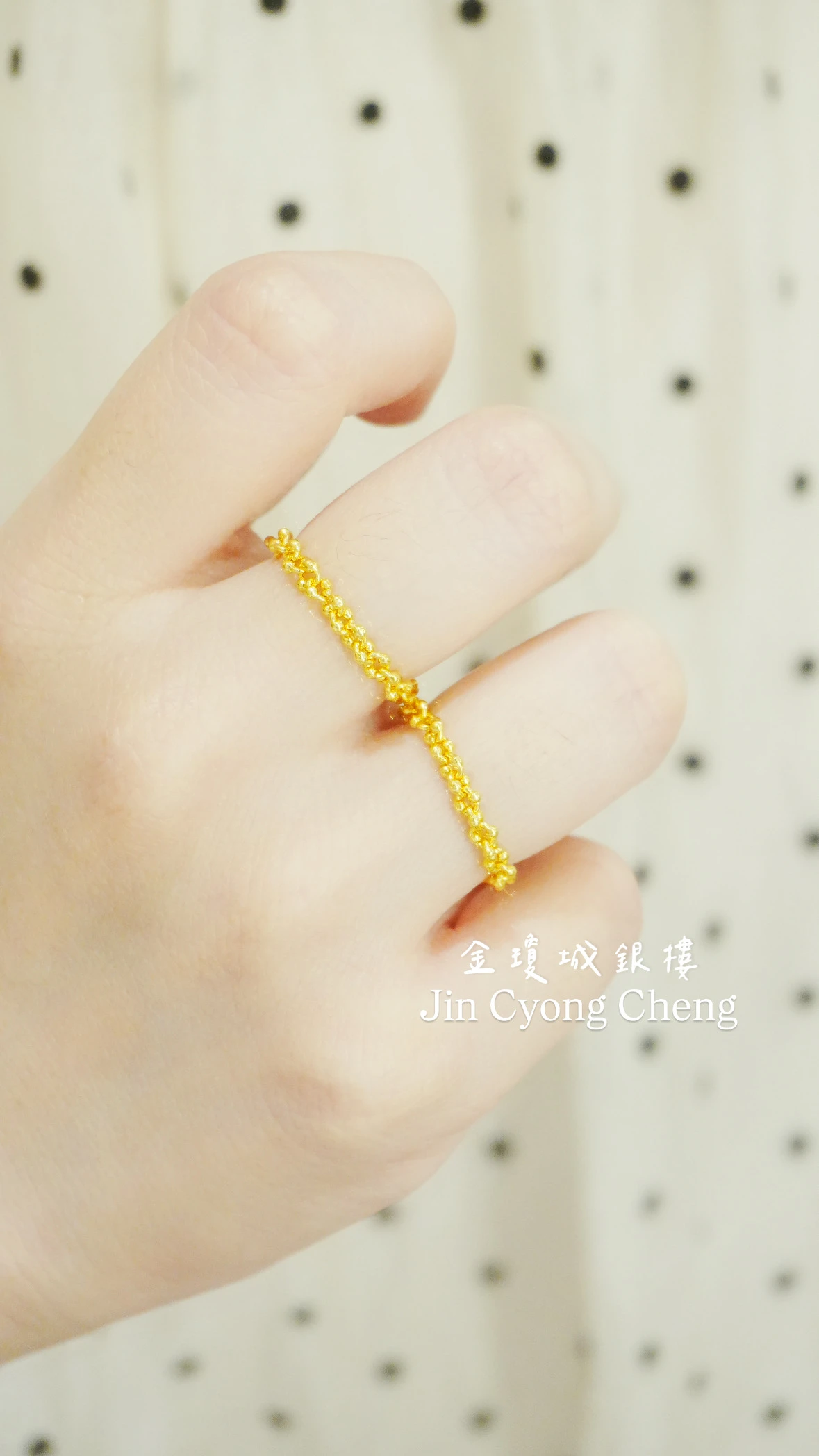 珍珠桂花鍊戒