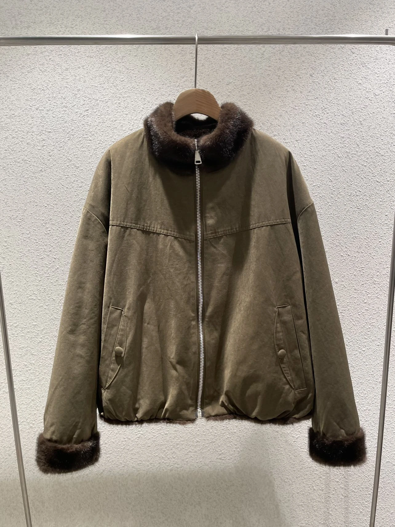 預｜雙面穿毛毛軍外