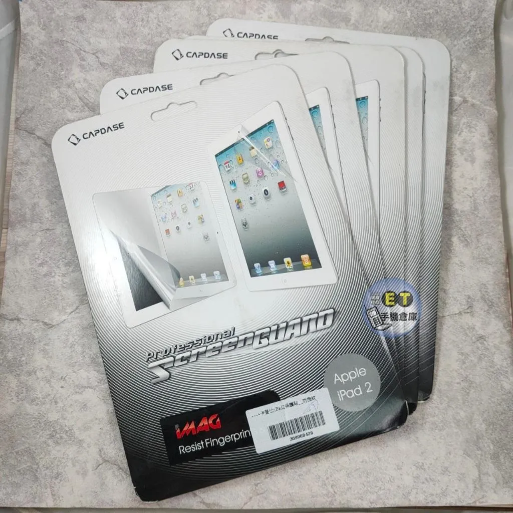 CAPDASE 卡登仕 Apple iPad 2 平板 防指紋 保護貼 庫存全新品
