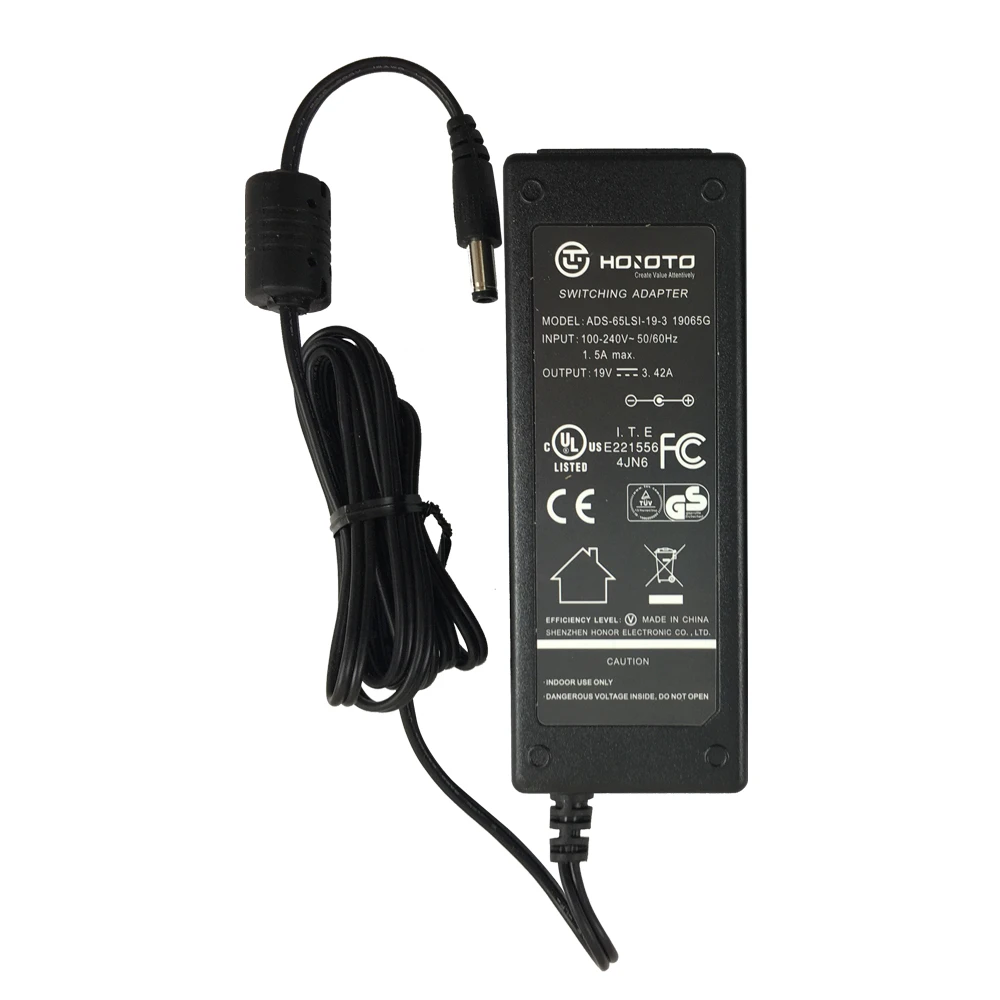 筆記型電腦 電源 19V3.42A 充電器 變壓器 ADS-65LSI-19-3