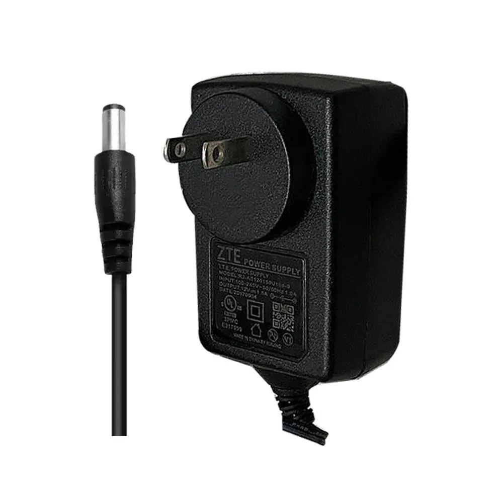 【全新品】ZTE 中興 無線路由器 18W 變壓器