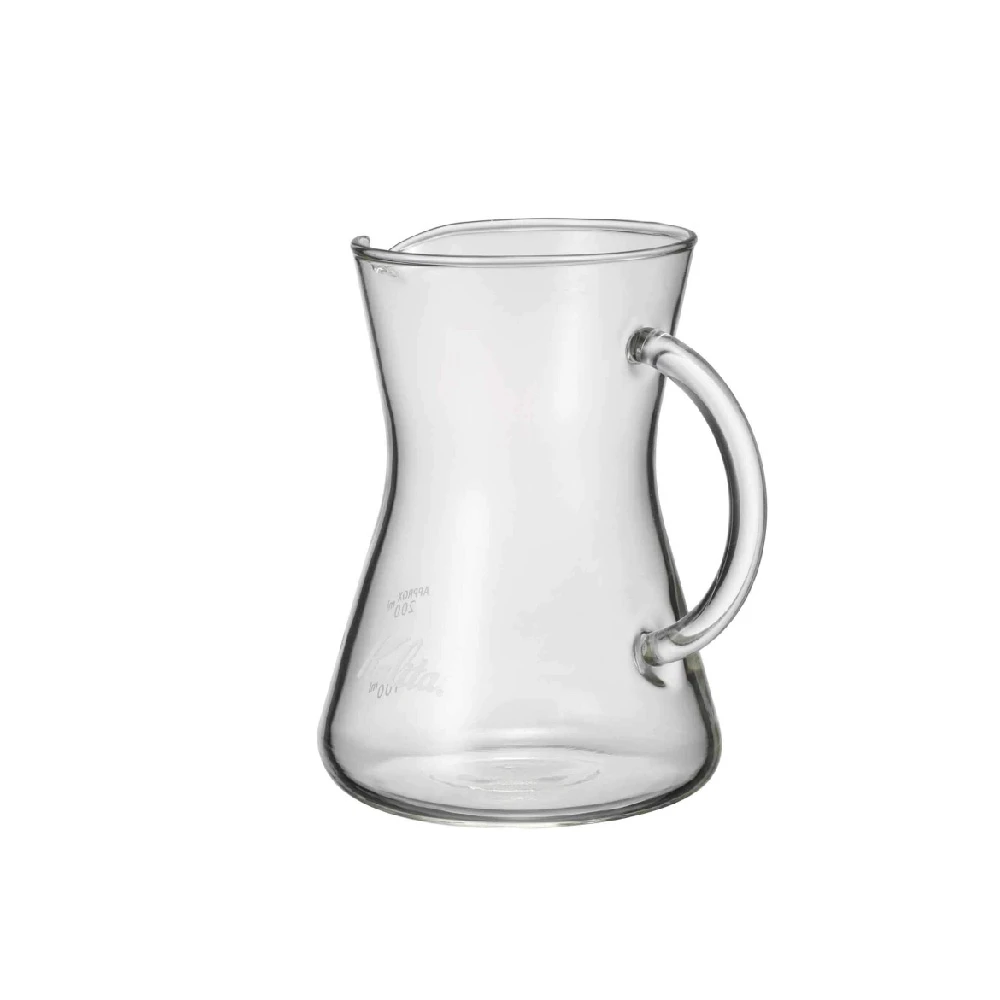 Kalita 腰身款耐熱玻璃咖啡壺 300ml｜手沖分享壺｜日本製