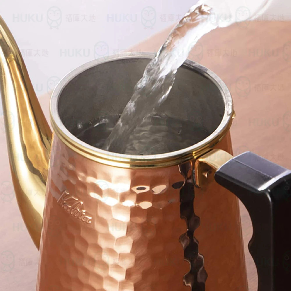 Kalita 鶴嘴銅製手沖壺（700ml）｜日本原裝細口壺｜控水工藝福庫大地