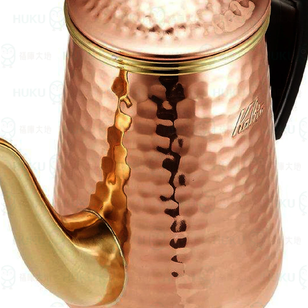 Kalita 鶴嘴銅製手沖壺（700ml）｜日本原裝細口壺｜控水工藝福庫大地
