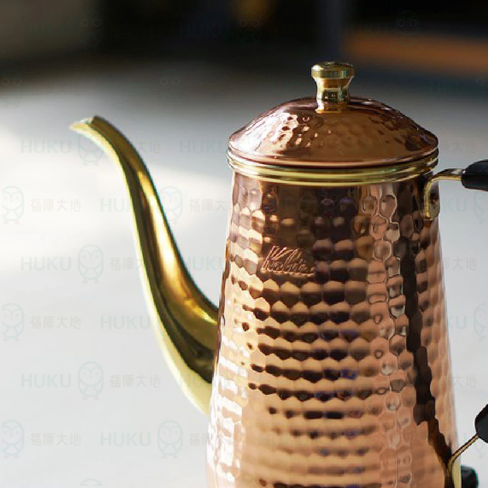 Kalita 鶴嘴銅製手沖壺（700ml）｜日本原裝細口壺｜控水工藝福庫大地