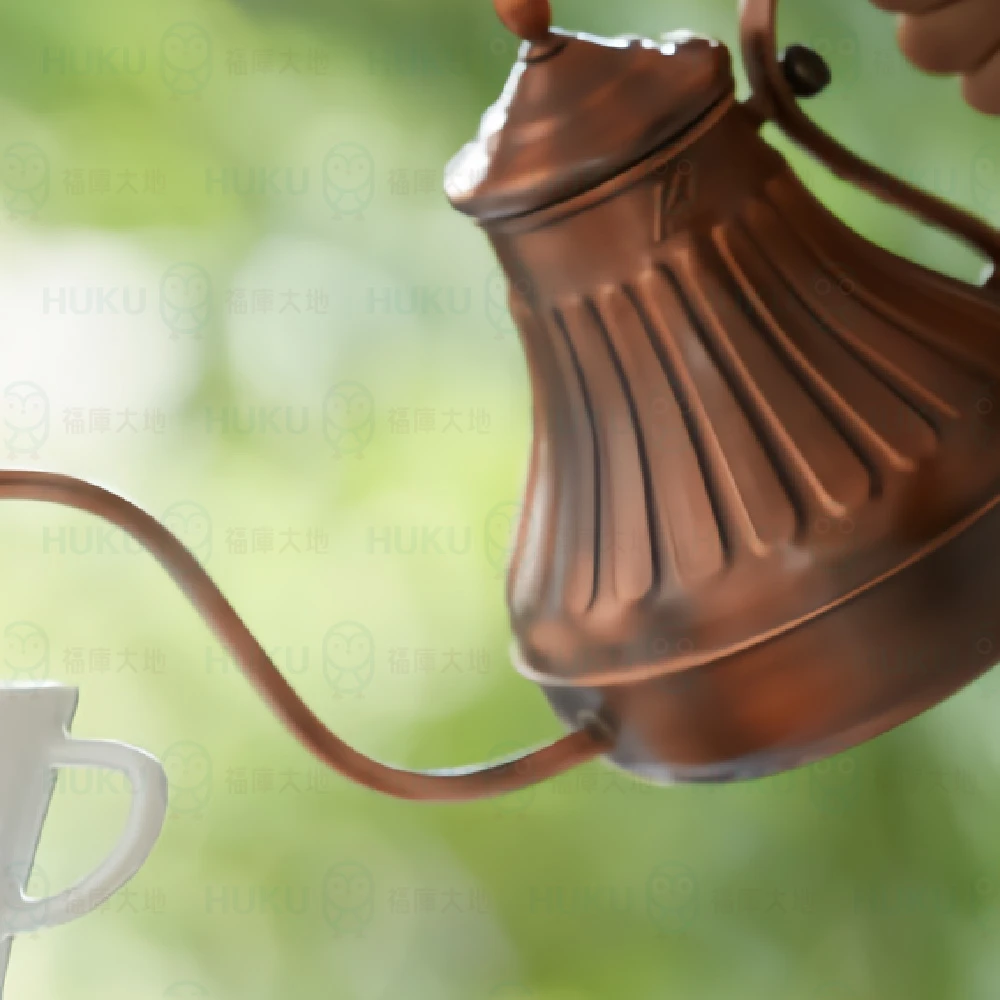 Kalita 銅製細口手沖壺（900ml）｜日本製咖啡壺原銅色｜經典控水設計福