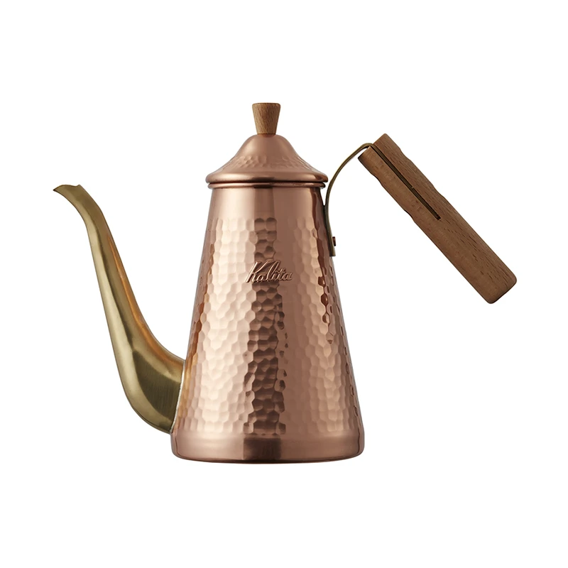 Kalita x TSUBAME 手工銅製細版木把手沖壺（約700ml） 福庫大地Huku