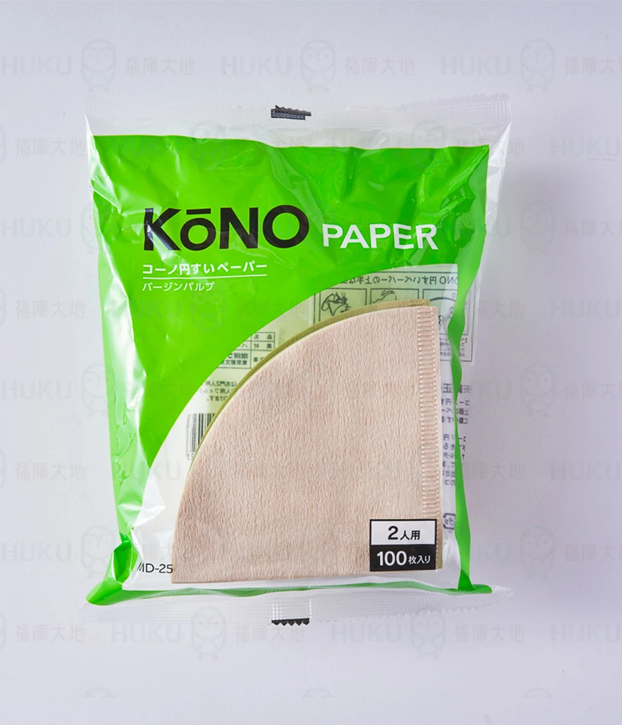 KONO 無漂白濾紙｜1~2人份