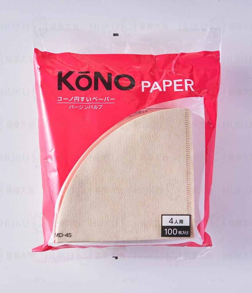 KONO 無漂白濾紙｜1~4人份