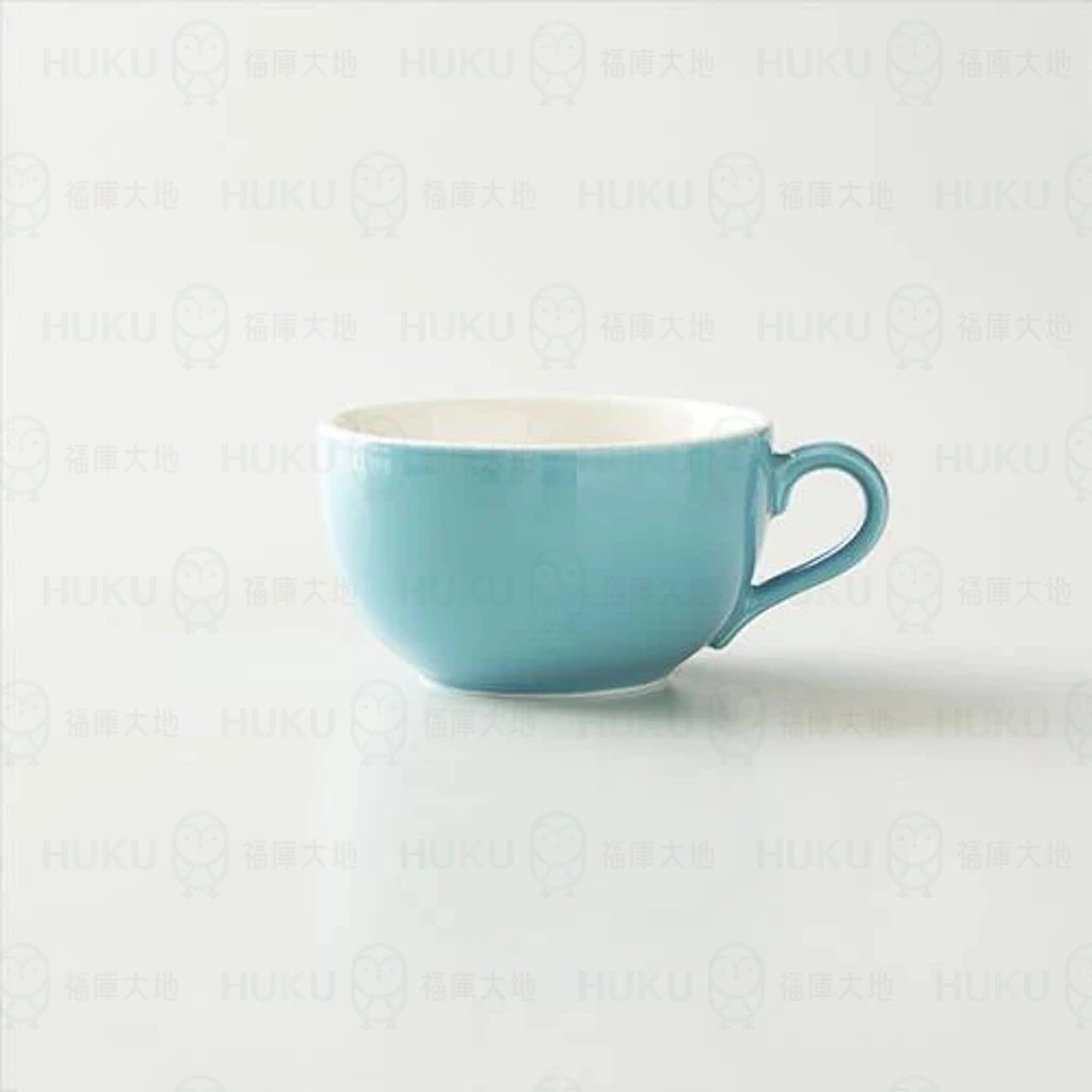 Origami 拿鐵杯 土耳其藍 300ml｜日本製