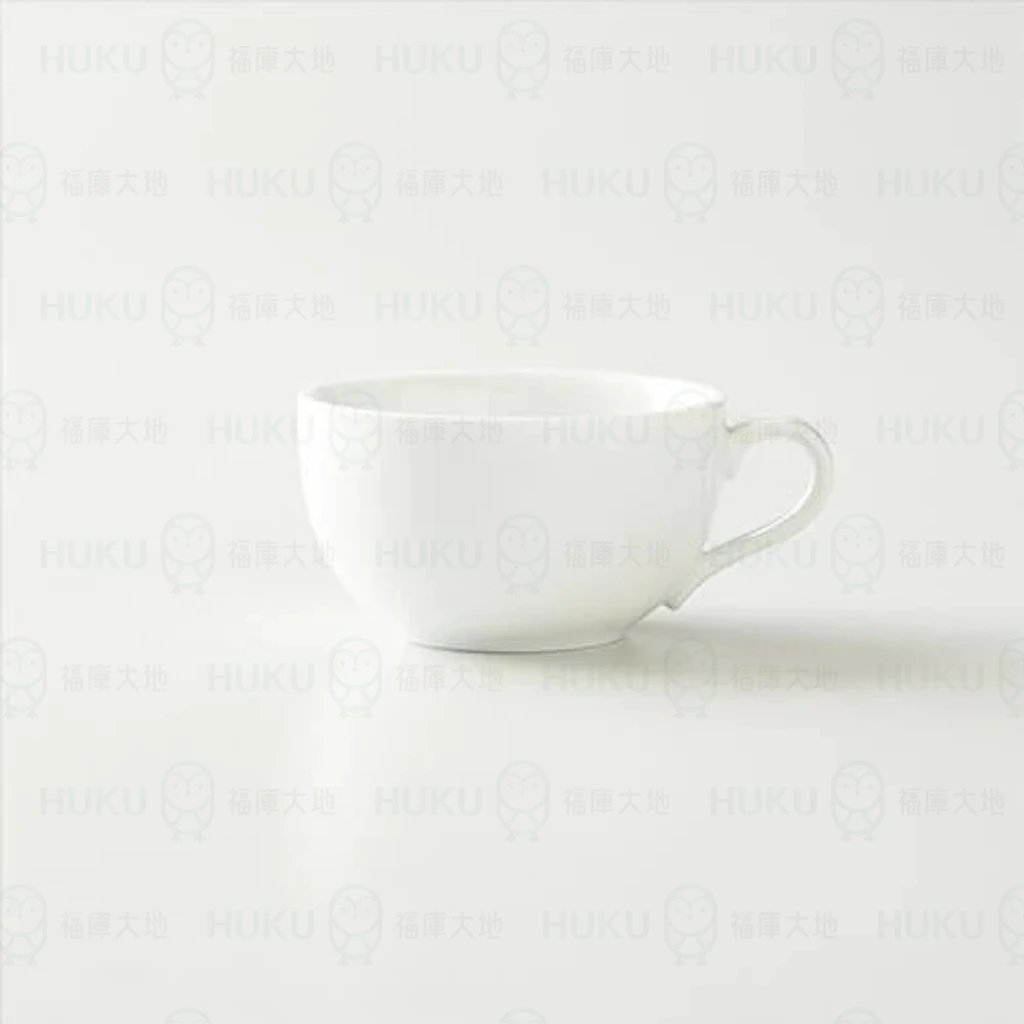 Origami 拿鐵杯白色｜250ml｜日本製精品陶瓷咖啡杯福庫大地Huku Paradise
