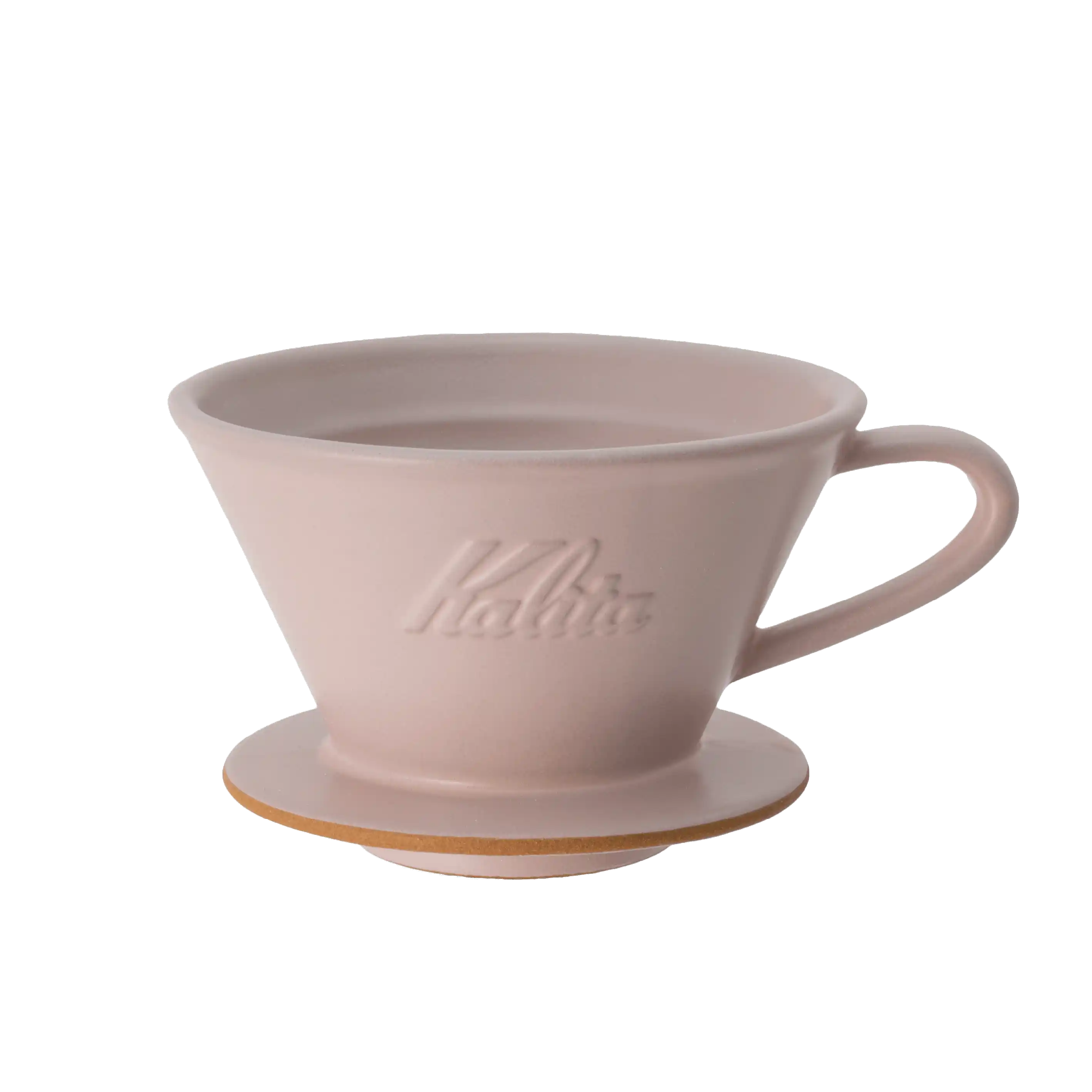 Kalita 185 火鶴紅美濃燒陶瓷蛋糕濾杯#02111｜2–4杯｜日本手工製福庫