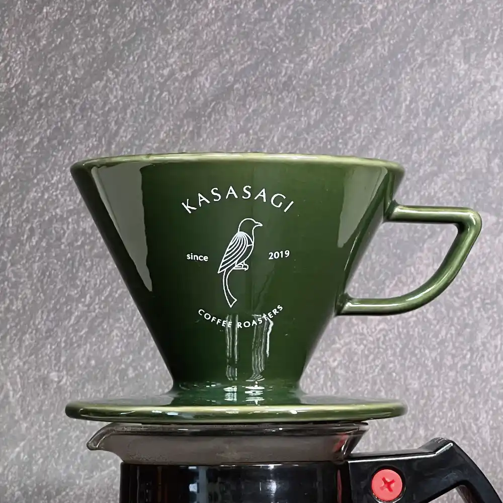 極萃濾杯VCW-X1G 青鵲綠/森林綠｜日本製HASAMI 波佐見燒濾杯組｜精品