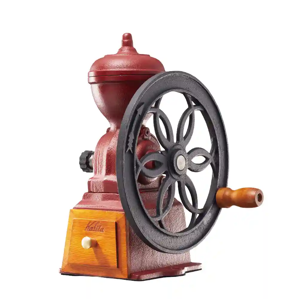 【日本 Kalita】復古 手搖磨豆機 (古典紅) 收藏品 咖啡店必備 裝飾品 日本職人手工打造 限量