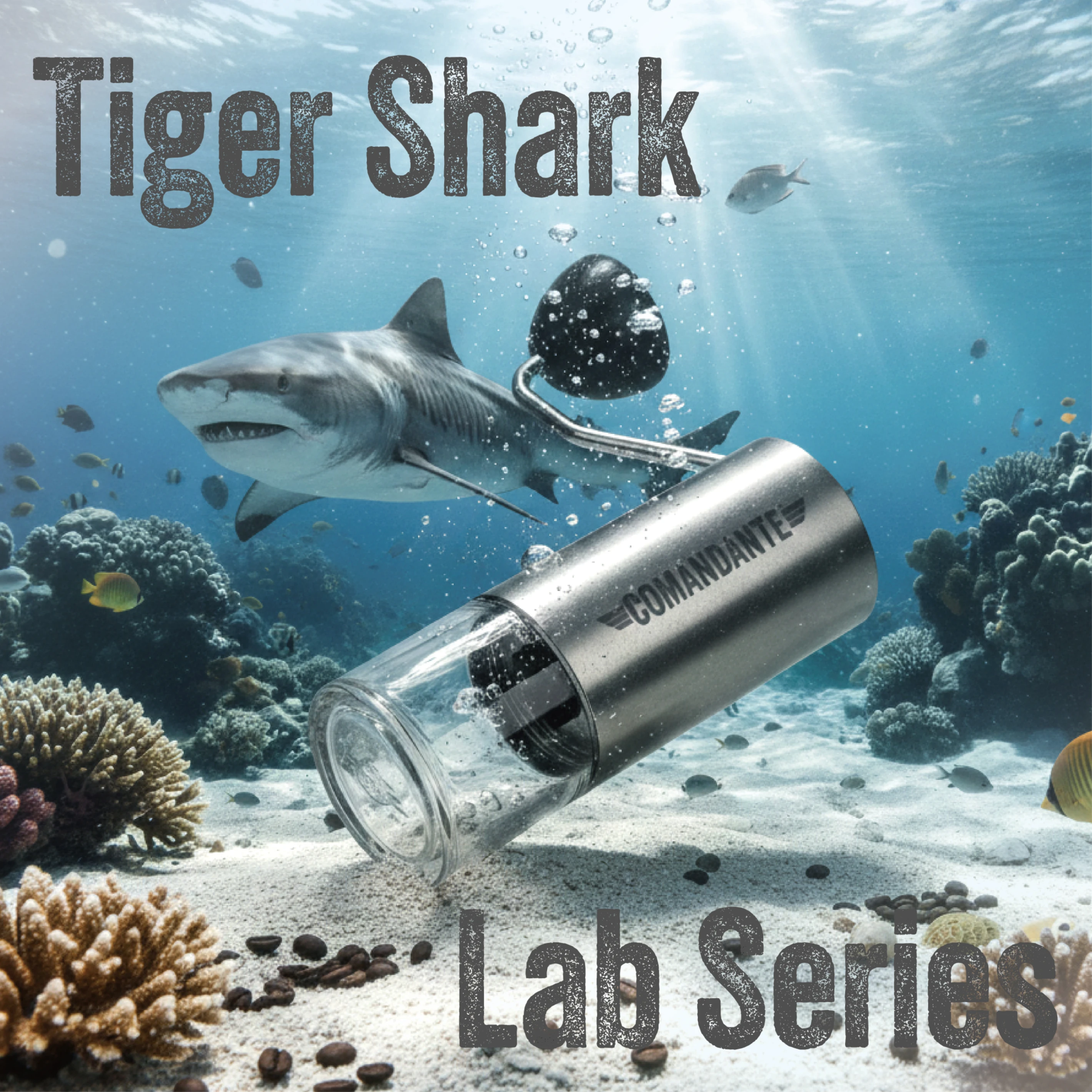 Comandante C40 MK4 德國製精品手搖磨豆機｜TIGERSHARK LAB SERIES 虎 
