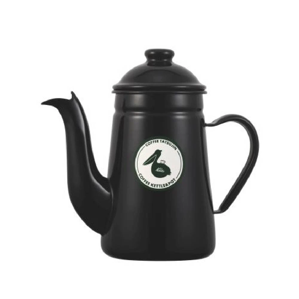 Kalita 日本細口鶴嘴壺｜1000ml 黑色款手沖壺